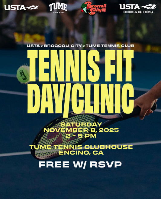 Broccoli City x TuMe Tennis Club x USTA